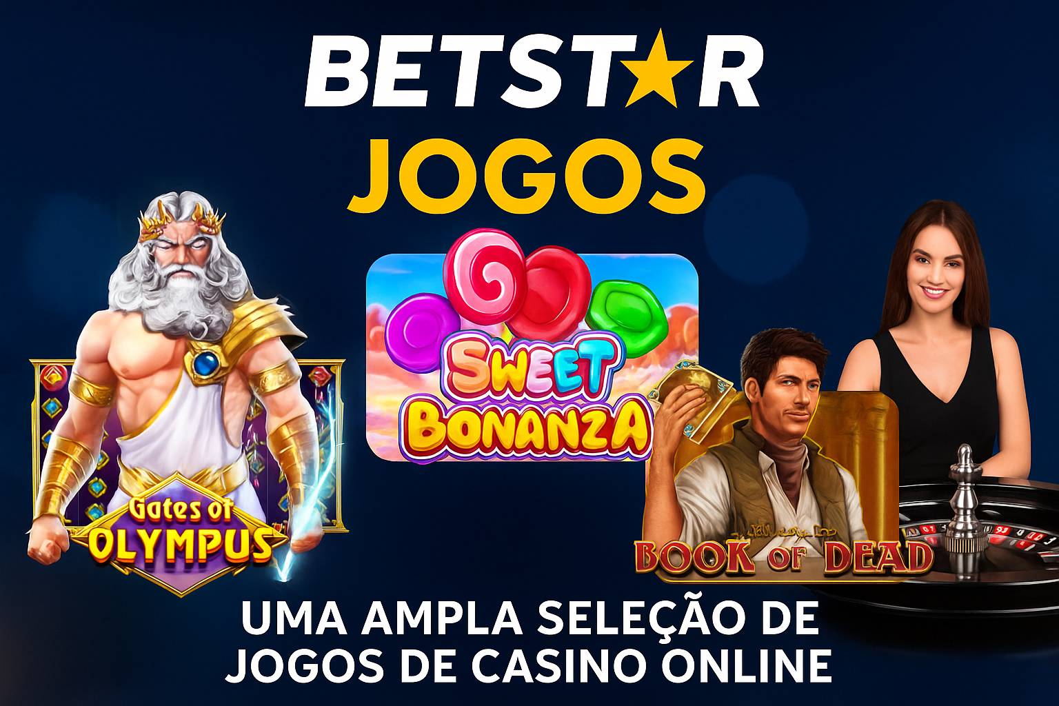 Jogos de cassino online inovadores e emocionantes na BETSTAR
